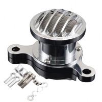 Cafe racer motorcycle Chrome Aluminum Air Filter Intake Air Cleaner For 88-19 Harley Sportster 48 XL883 XL1200 I